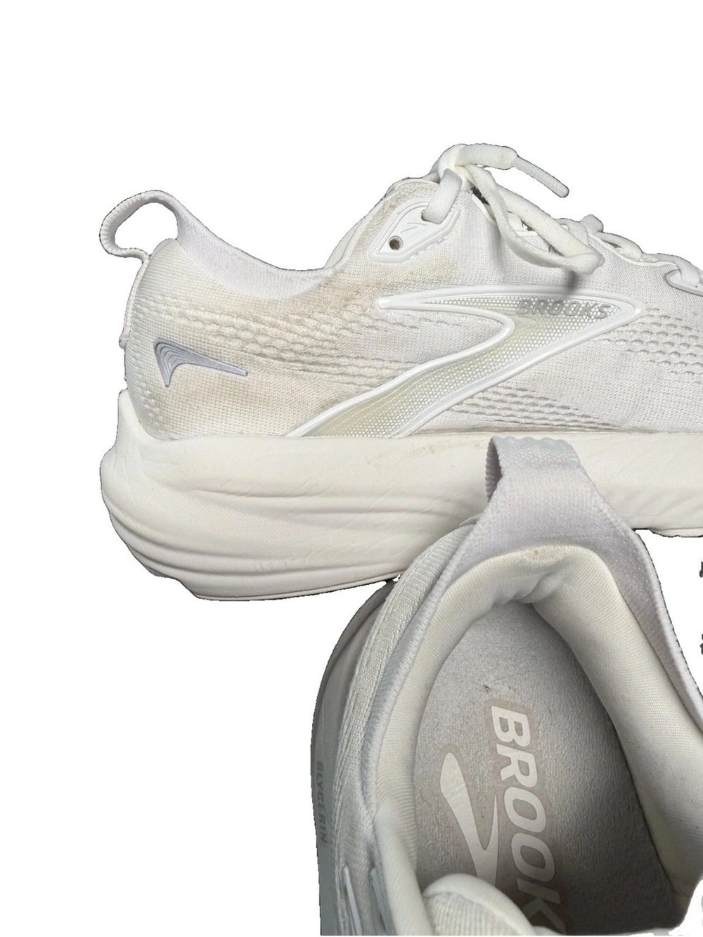 Brooks Glycerin 22 Women's White Running Shoes 1204341B151 Size 8.5B - Picture 2 of 16